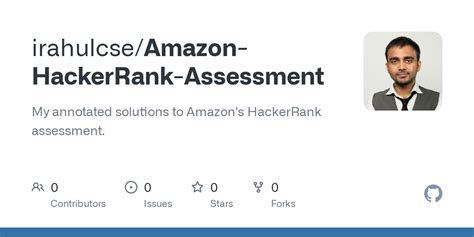 My annotated solutions to Amazon's HackerRank assessment.